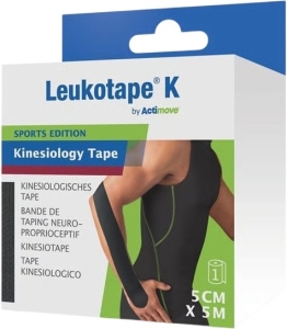Actimove Leukotape 5mx5cm schwarz
