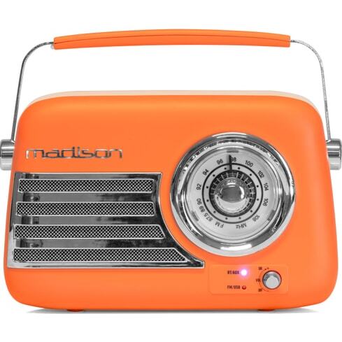Radio Madison portable Freesound VR40 Vintage Orange Mat