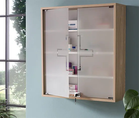 Medikamentenschrank »Wido«, Eichendekor