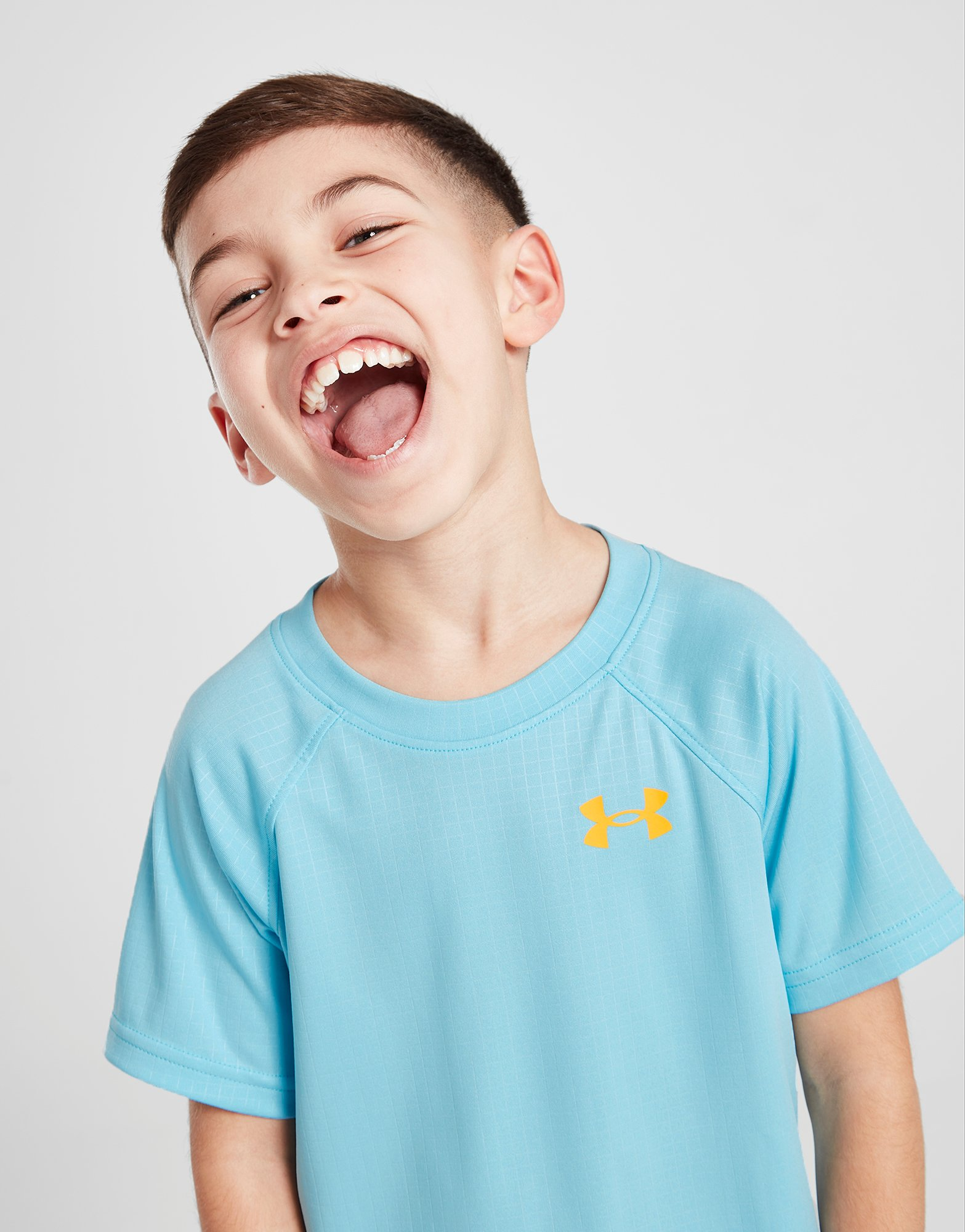 Under Armour Ensemble T-shirt/Short Emboss Enfant
