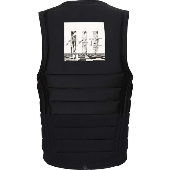 Mystic The Dom Impact Vest Fzip Wake Black SU23
