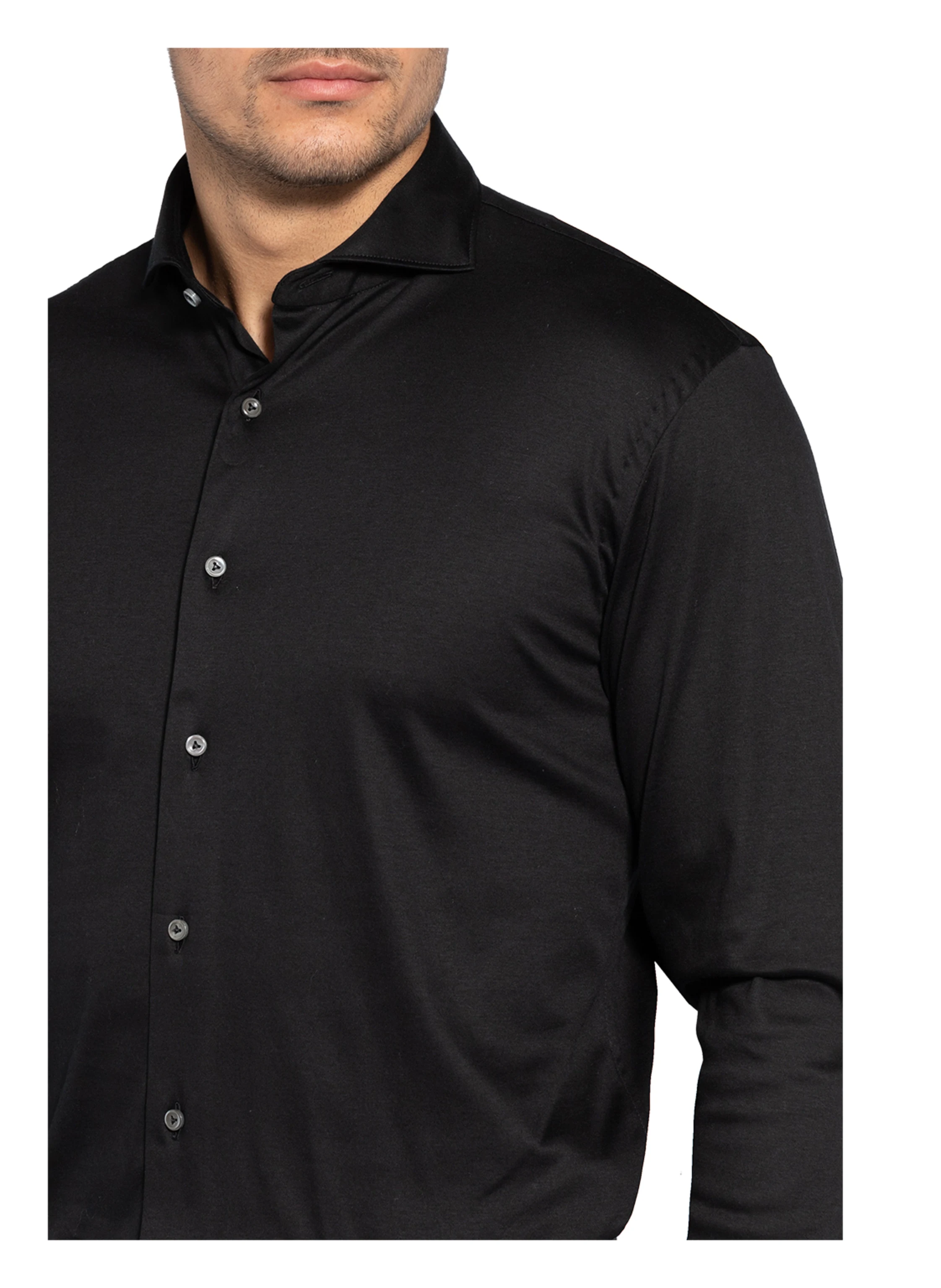van Laack Jerseyhemd Slim Fit