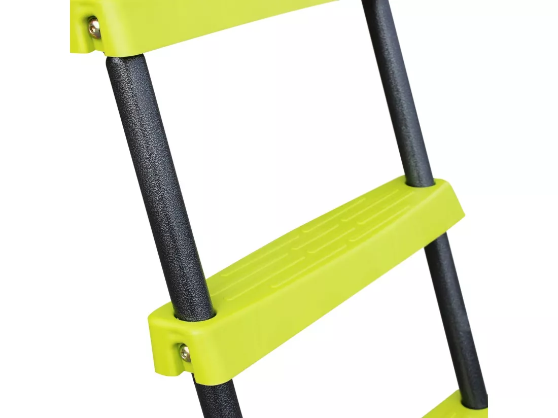 Toboggan - Sirocco vert - Glissière double vague. 175cm de longueur. structure de jardin extérieure. aire de jeu pour le jardin.