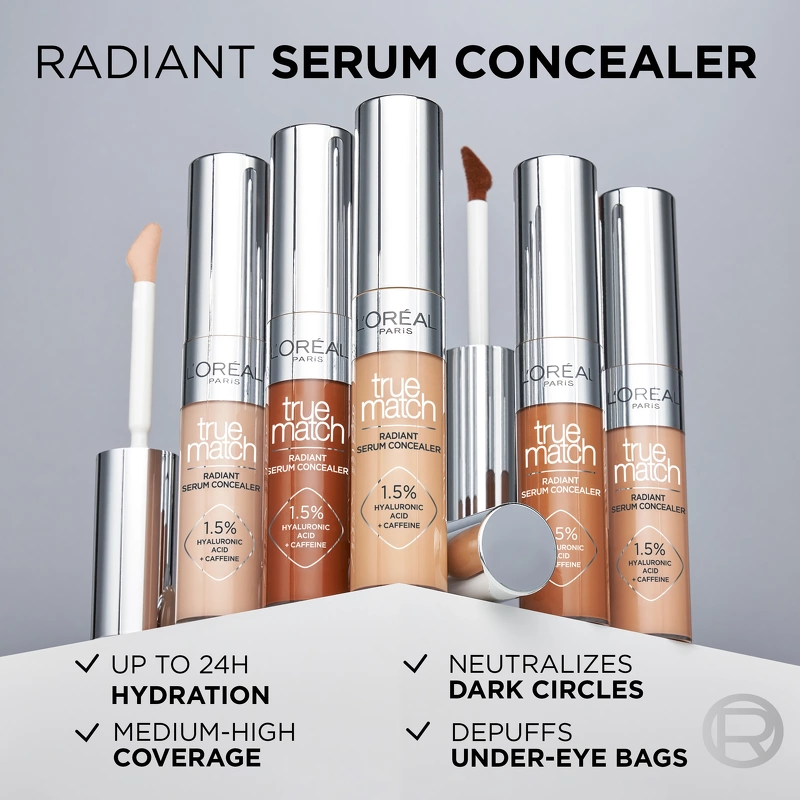 L'Oréal Paris True Match Radiant Serum Concealer 11 ml - 0.5D