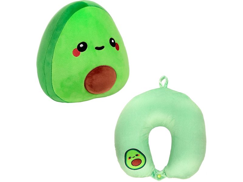 Sombo Reisekissen Avocado Grün 2 in 1 Plüsch & Reisekissen