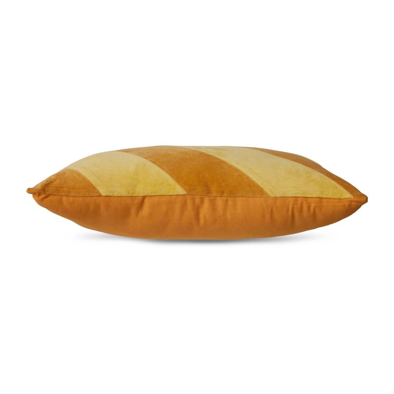 HKliving Striped Velvet kussen 60x40 September