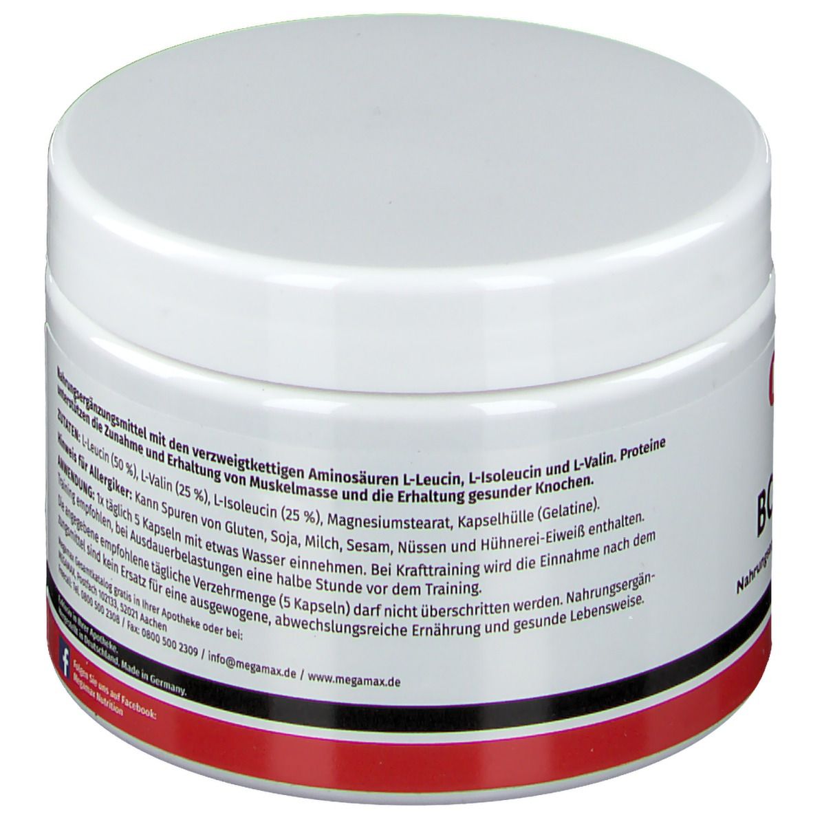 MEGAMAX® Power & Sport BCAA 1000 mg