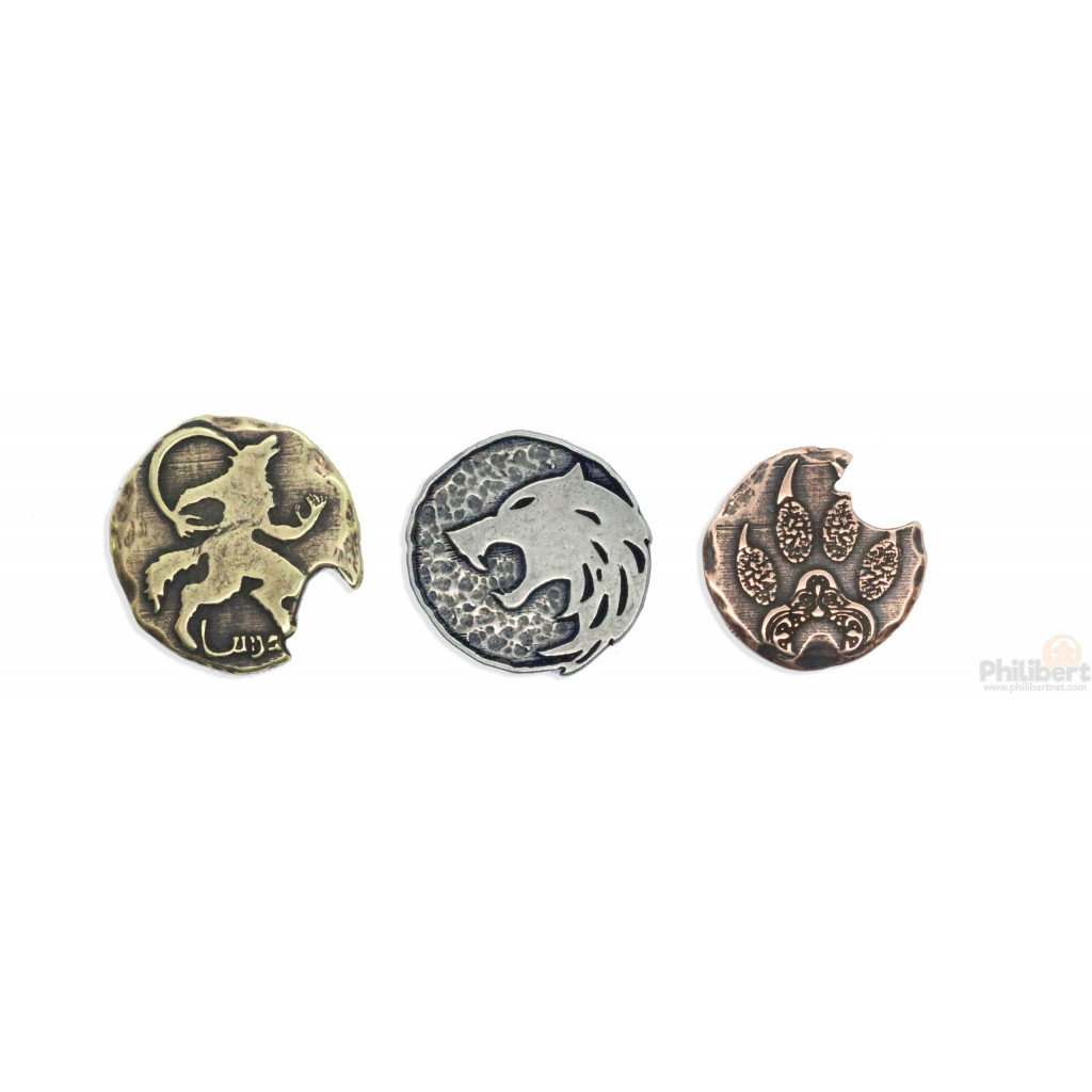 Set de Pièces Métal - Loup-Garou