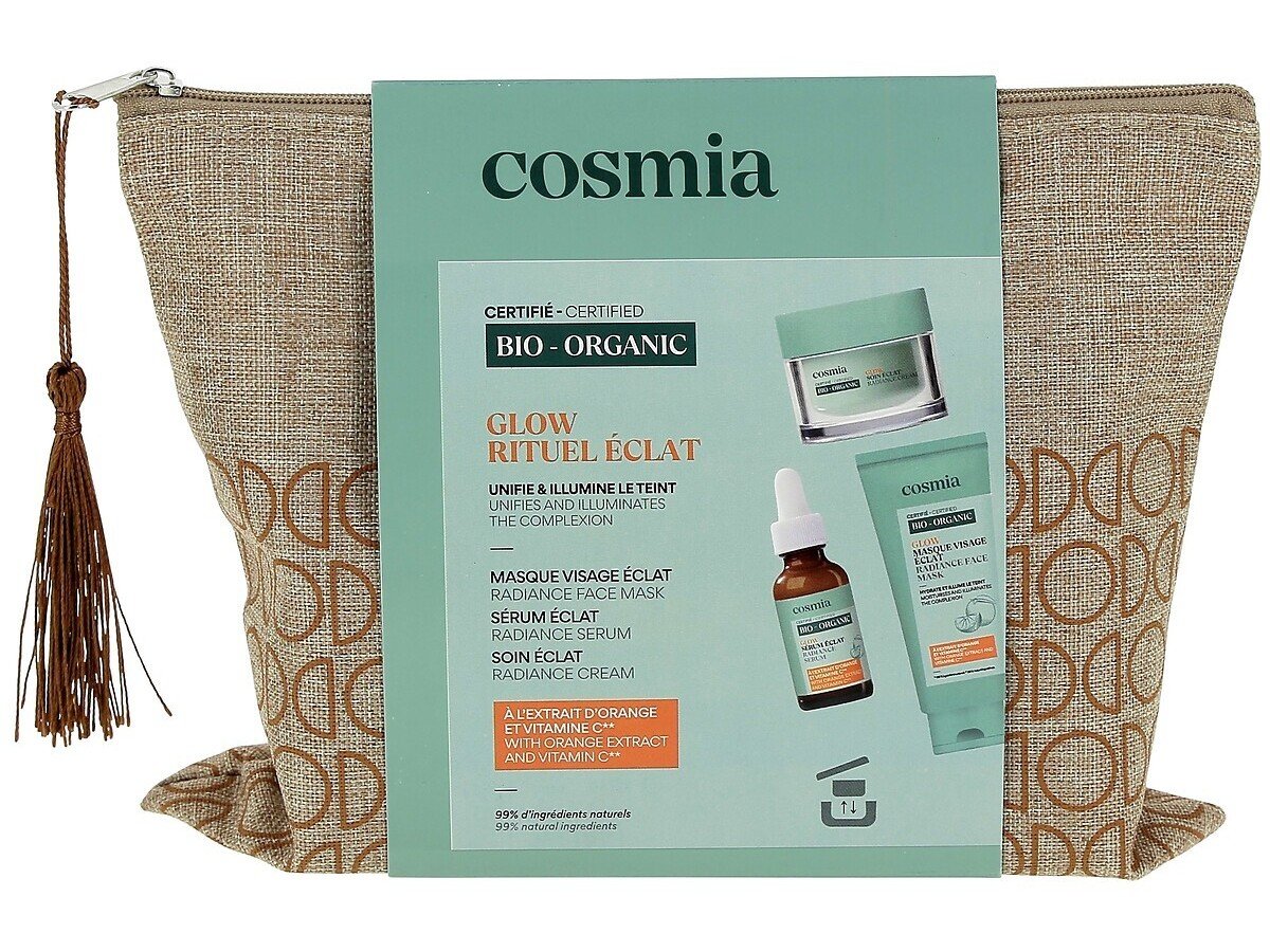 CONJUNTO COSMIA ROTINA COSMOS GLOW