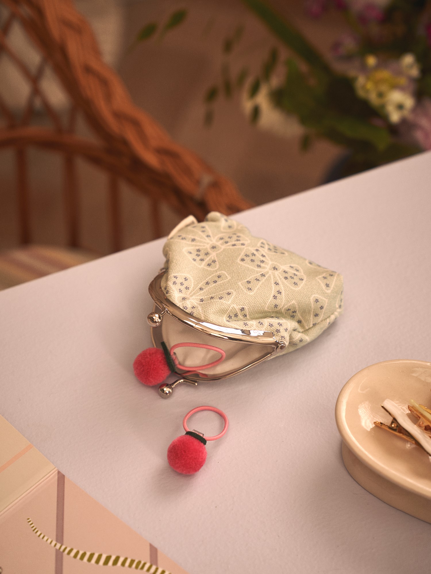 Pung | 11,5 x 10 cm. | Moss Green