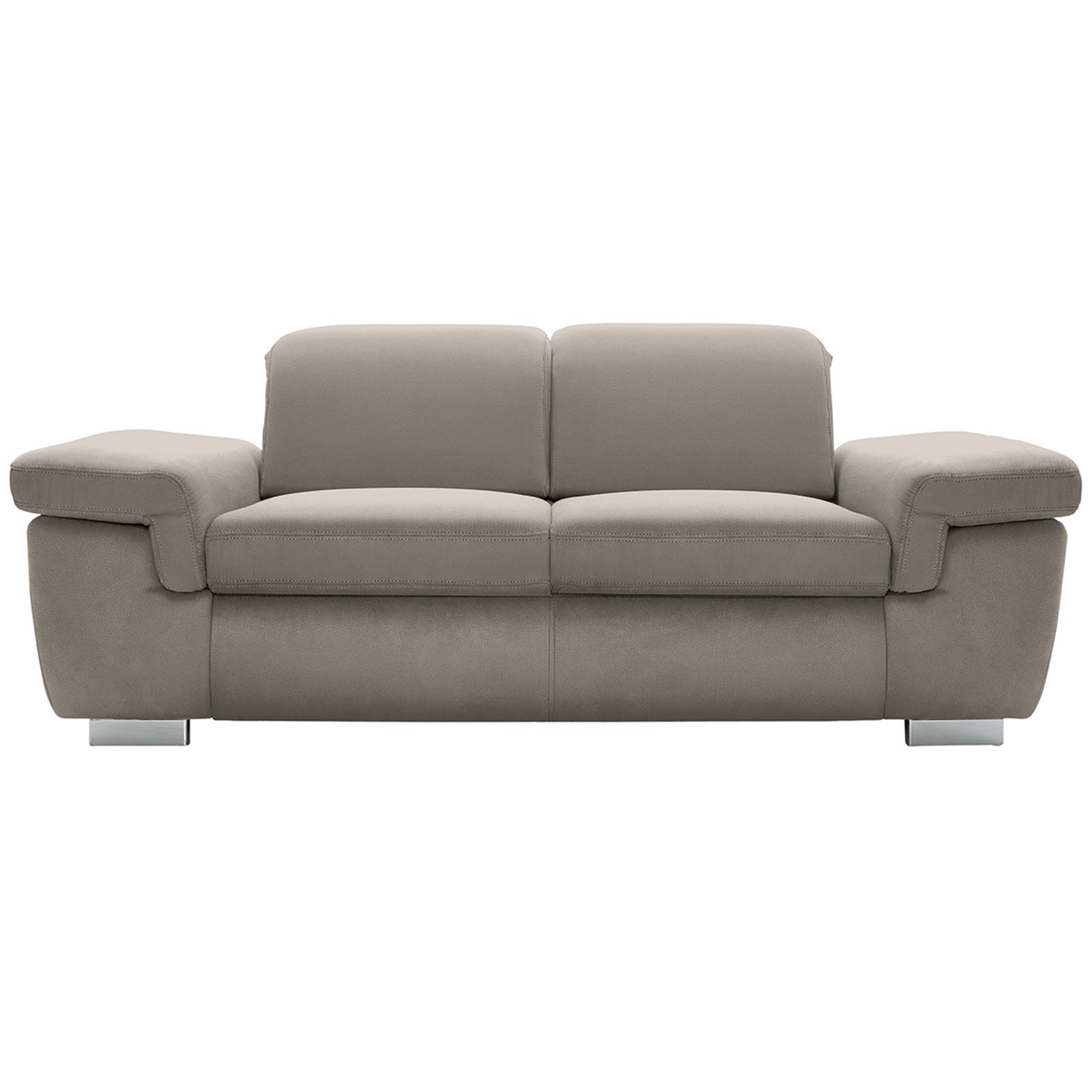 polsterpower 2,5-Sitzer Boxspringsofa - Holiday alu - Basismodell