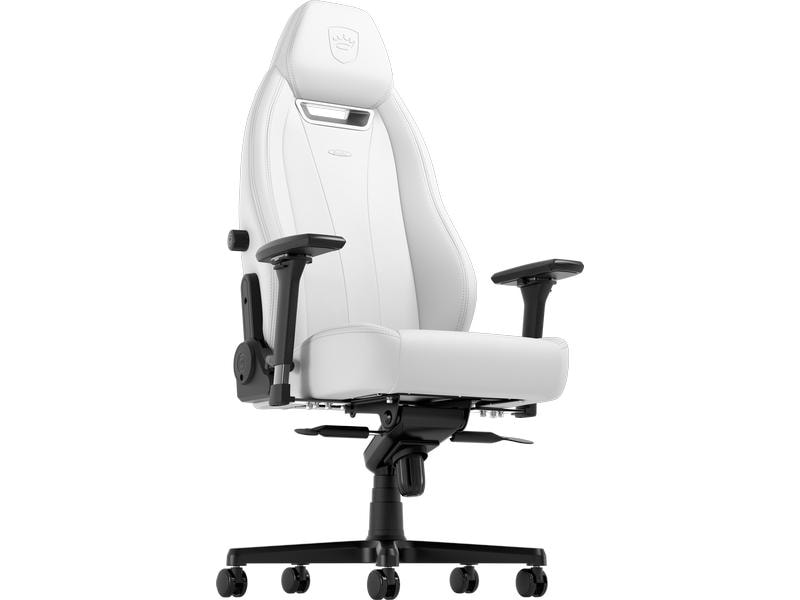 noblechairs Gaming-Stuhl Legend Weiss Gaming-Stuhl aus PU-Leder mit einer Belastbarkeit von 150 kg