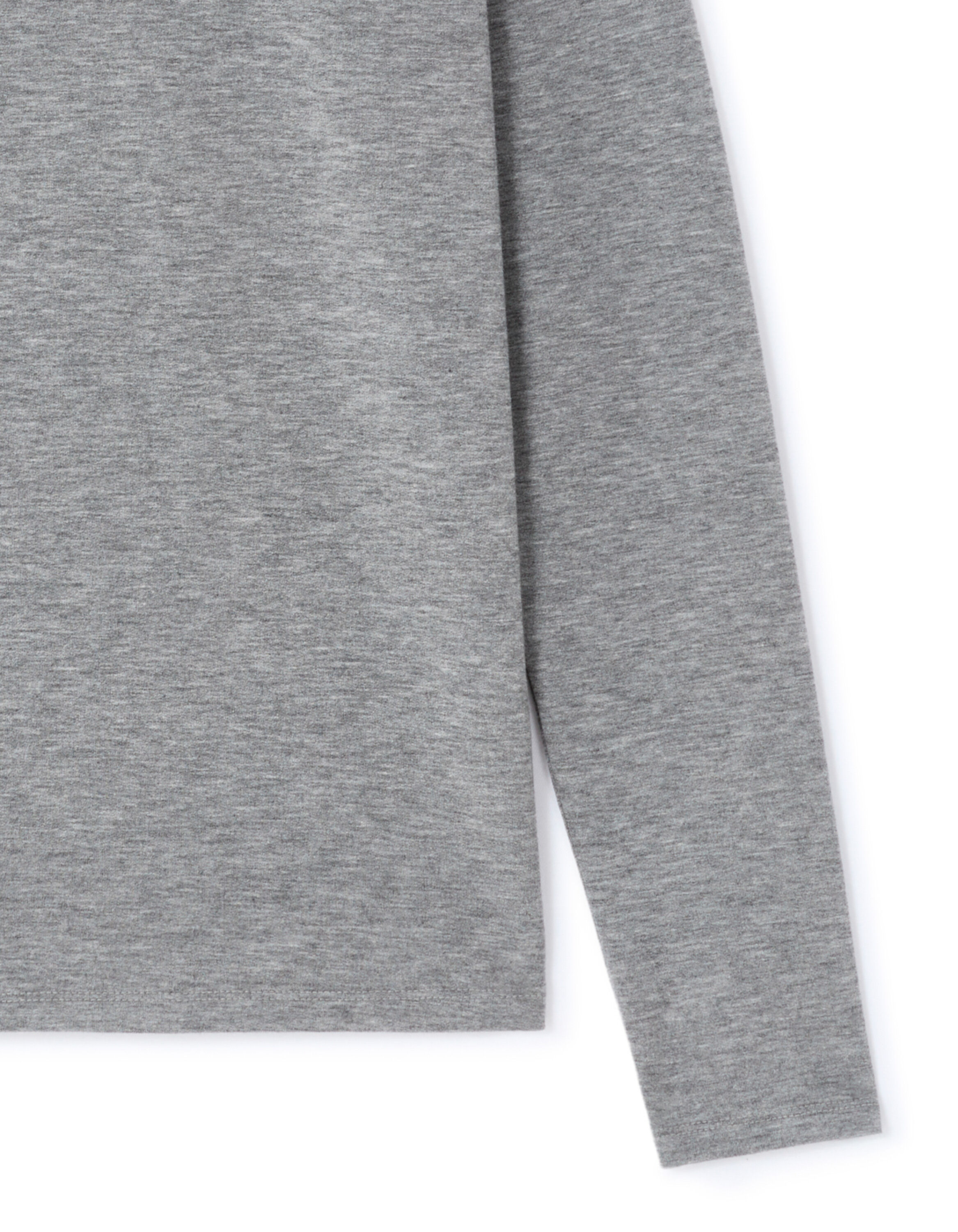 T-shirt manches longues warmwear 2 - gris chiné