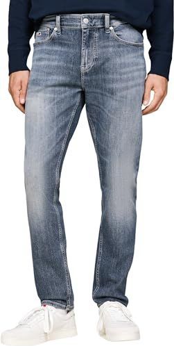 Tommy Jeans Heren Austin Slim TPRD DH1262 DM0DM20401 Tapered, Denim (Denim Dark), 32W/36L, Denim (Denim Dark), 32W / 36L