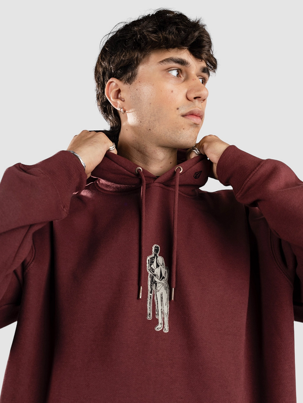 Volcom Watanite Hoodie merlot