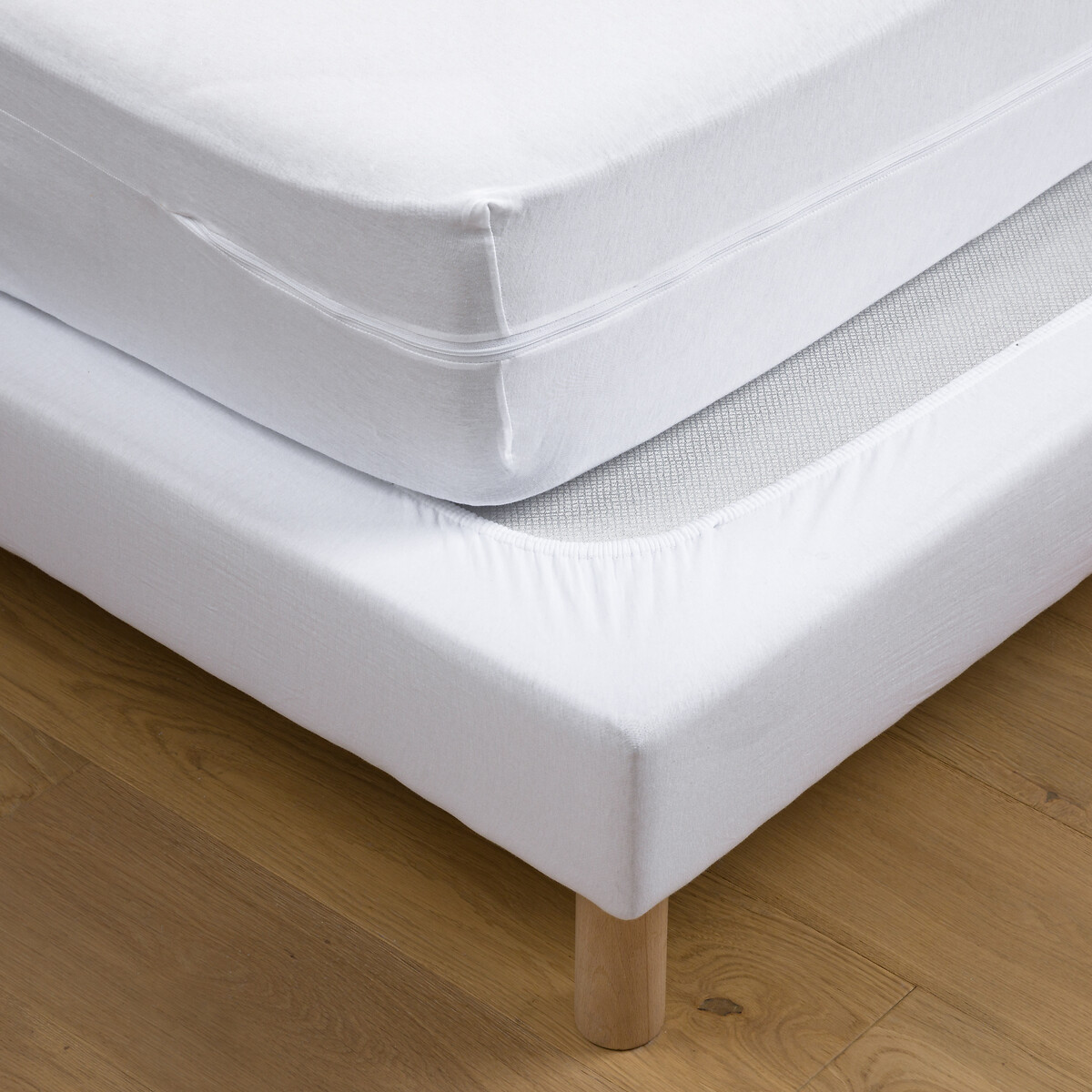 LA REDOUTE INTERIEURS<br>Capa de colchão em jersey H22 cm