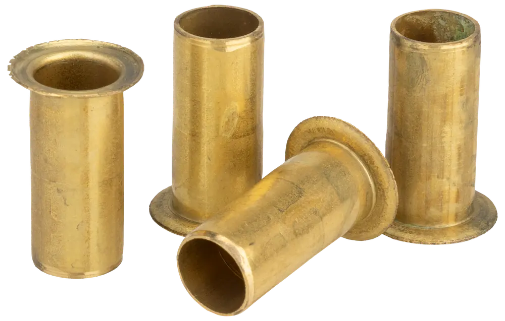 Støttebøsning til PEX-rør 15 mm 4-pak - messing