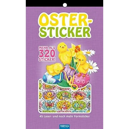 Trötsch Osterstickerblock