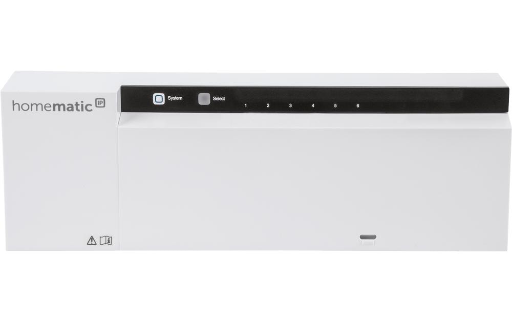 Smart Home Wired Fussbodenheizungsaktor 6-fach, 24 VSteuerung der Fussbodenheizung im Homematic IP Wired System – HmIPW-FAL24-C6