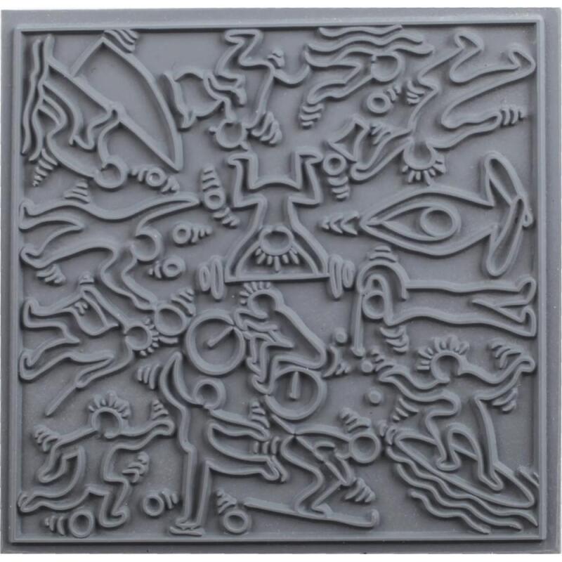 Cernit plaque de texture Sports - Gris