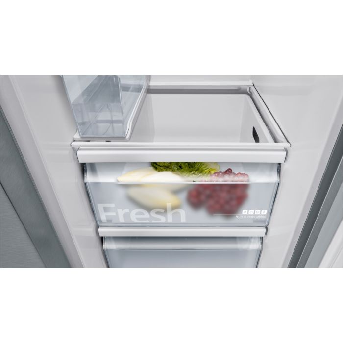 Siemens Side-by-Side iQ500 KA93IVIFP Edelstahl - interner Wassertank