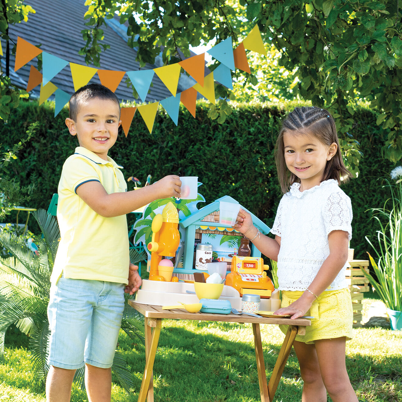 Smoby Beach bar multicolore - 44.5x26.6x28.5 cm