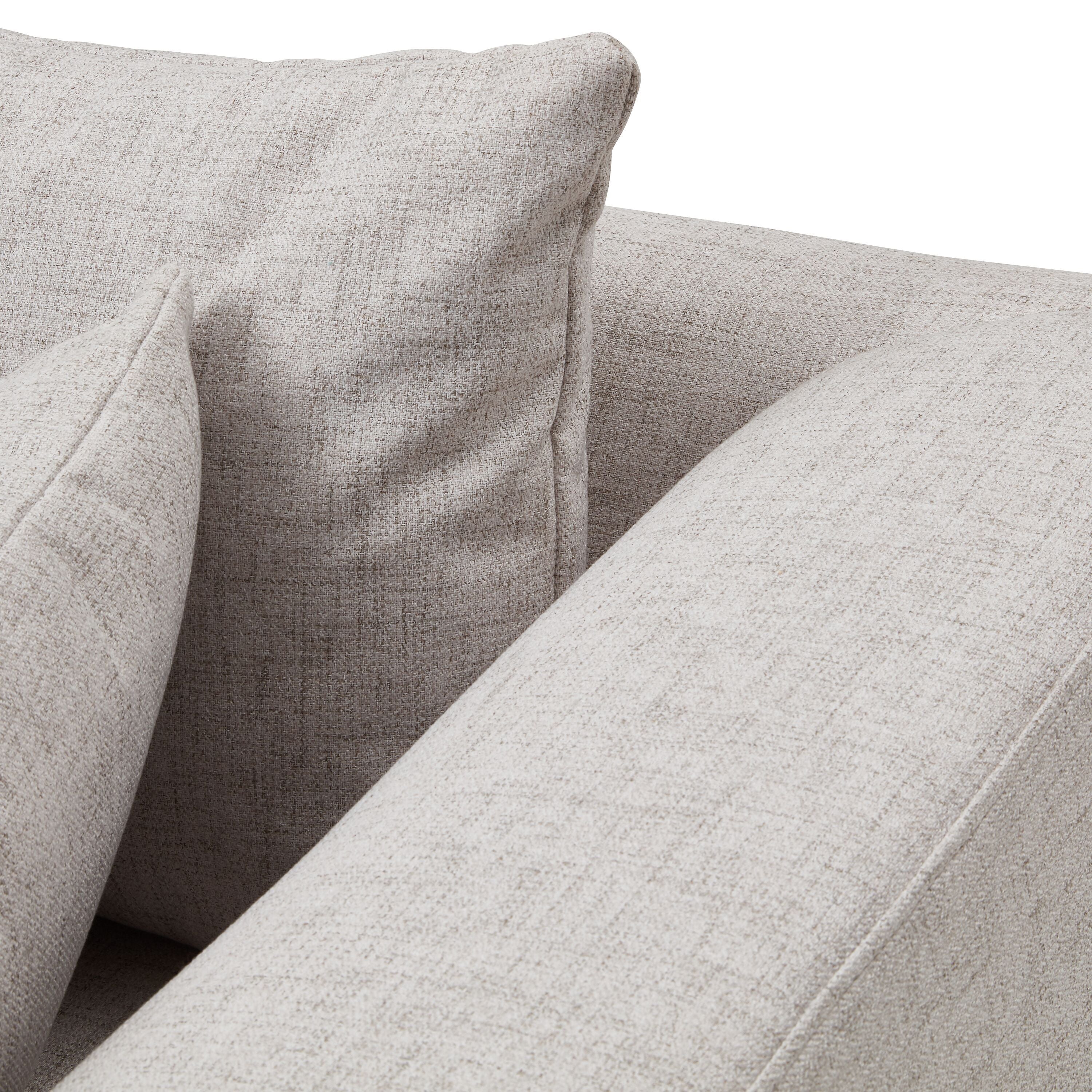 CUNO Ecksofa - Hellgrau / B: 280.0 cm x T: 171.0 cm x H: 80.0 cm