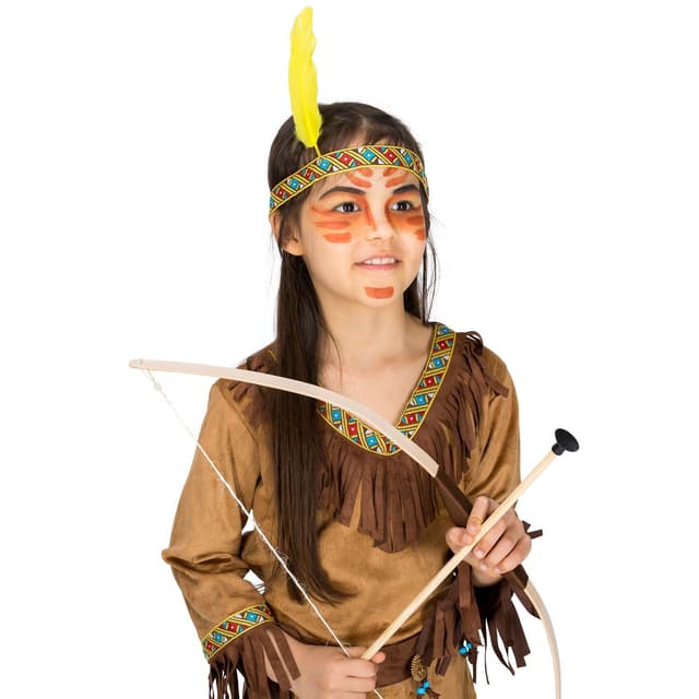 Indianerpigen Shania børnekostume