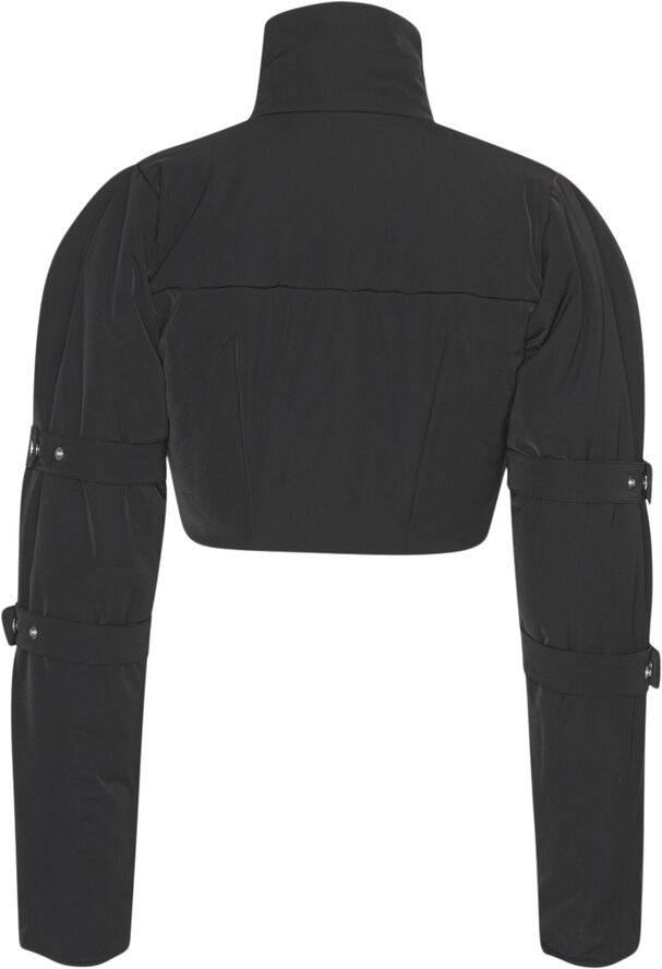 Cannari Concept Cropped Puffer Jacket Tap shoe black
