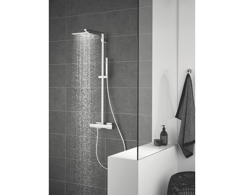 Douchekolom incl. thermostaat GROHE Euphoria Cube XXL System 230 chroom 26087000