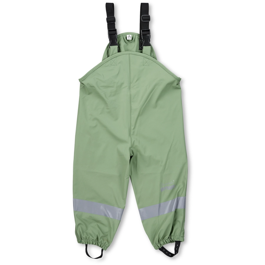Sterntaler Regenträgerhose ungefüttert grün