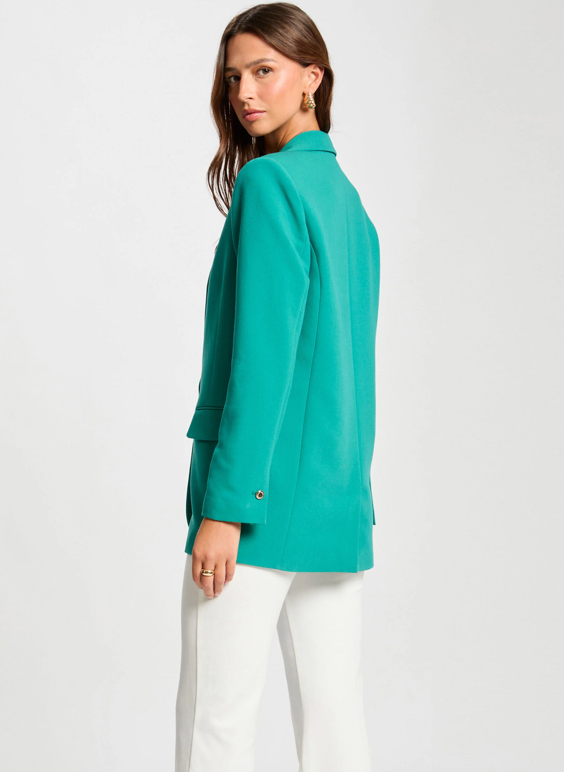 VIANO.F - Veste de tailleur droite | Vert