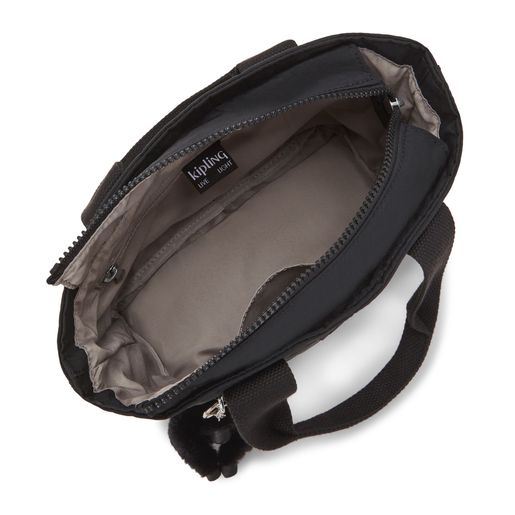 MINTA Sac fourre-tout moyen avec poignées de transport et sangle réglable - Black Noir