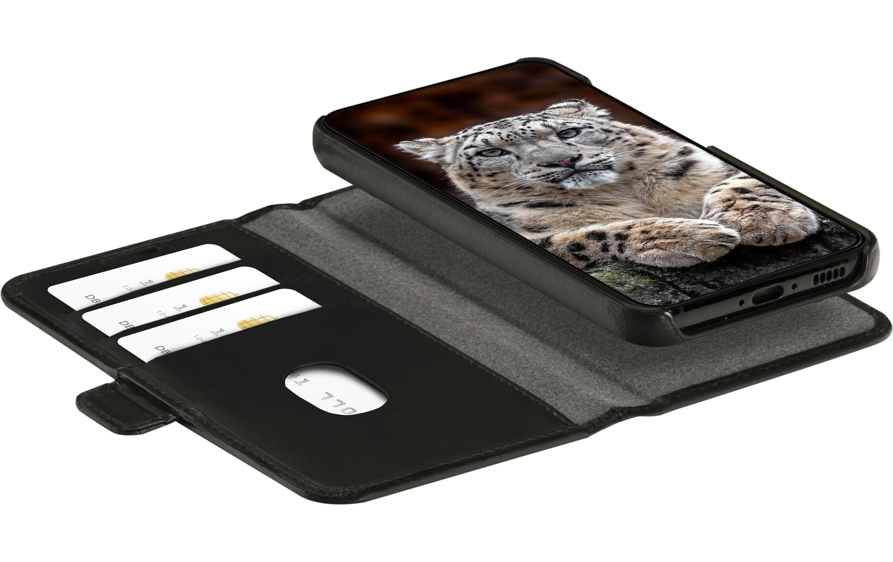 Book Cover Lynge Galaxy S24 SchwarzSchutzhülle für das Samsung Galaxy S24