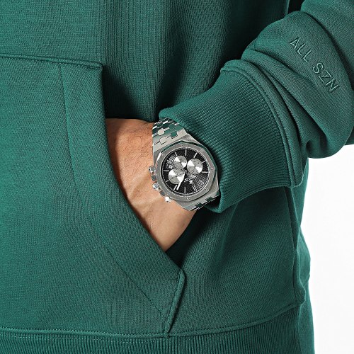 Sweat Capuche All SZN IJ9426 Vert