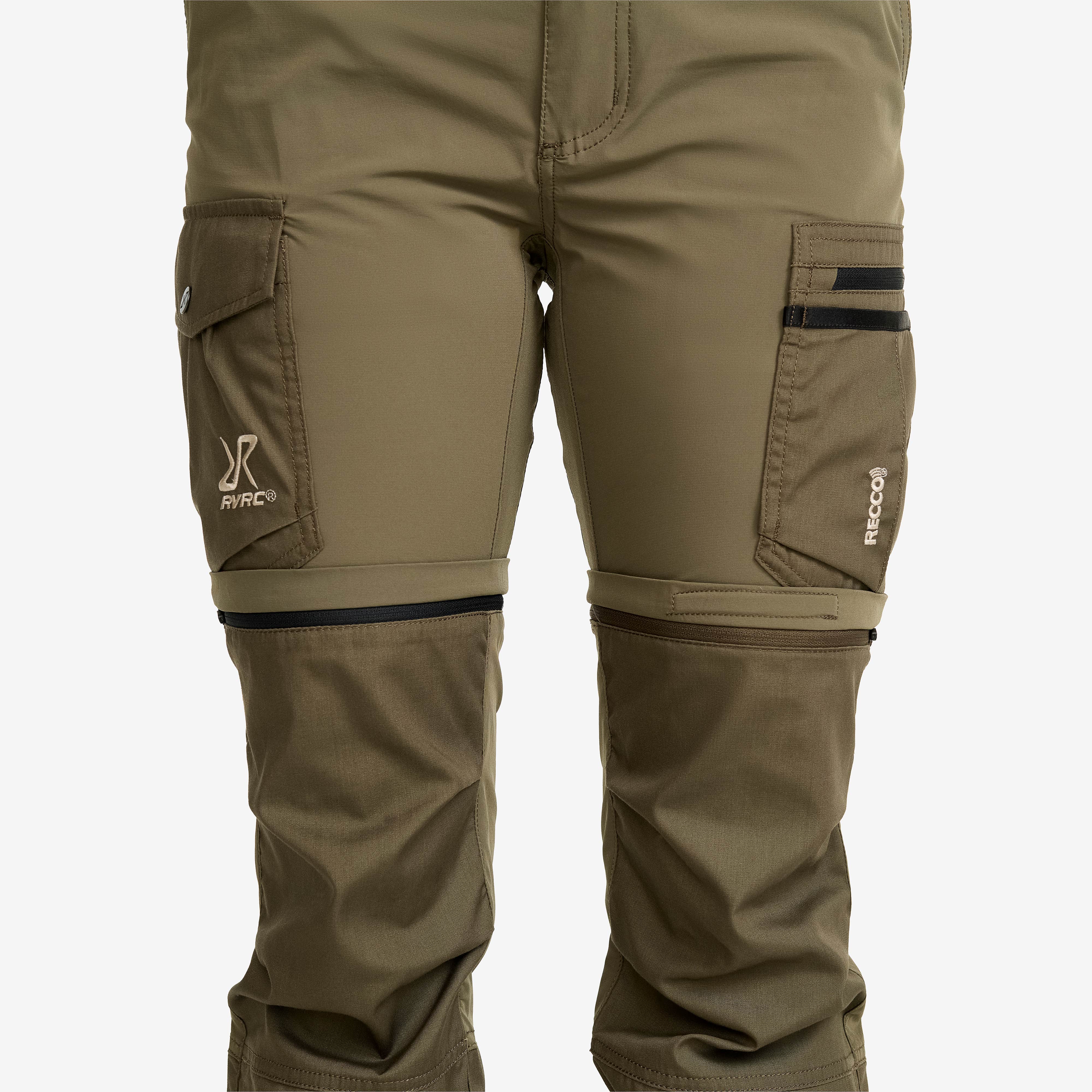 Rambler Lightweight Zip-off Pants Dame Light Moss Gray