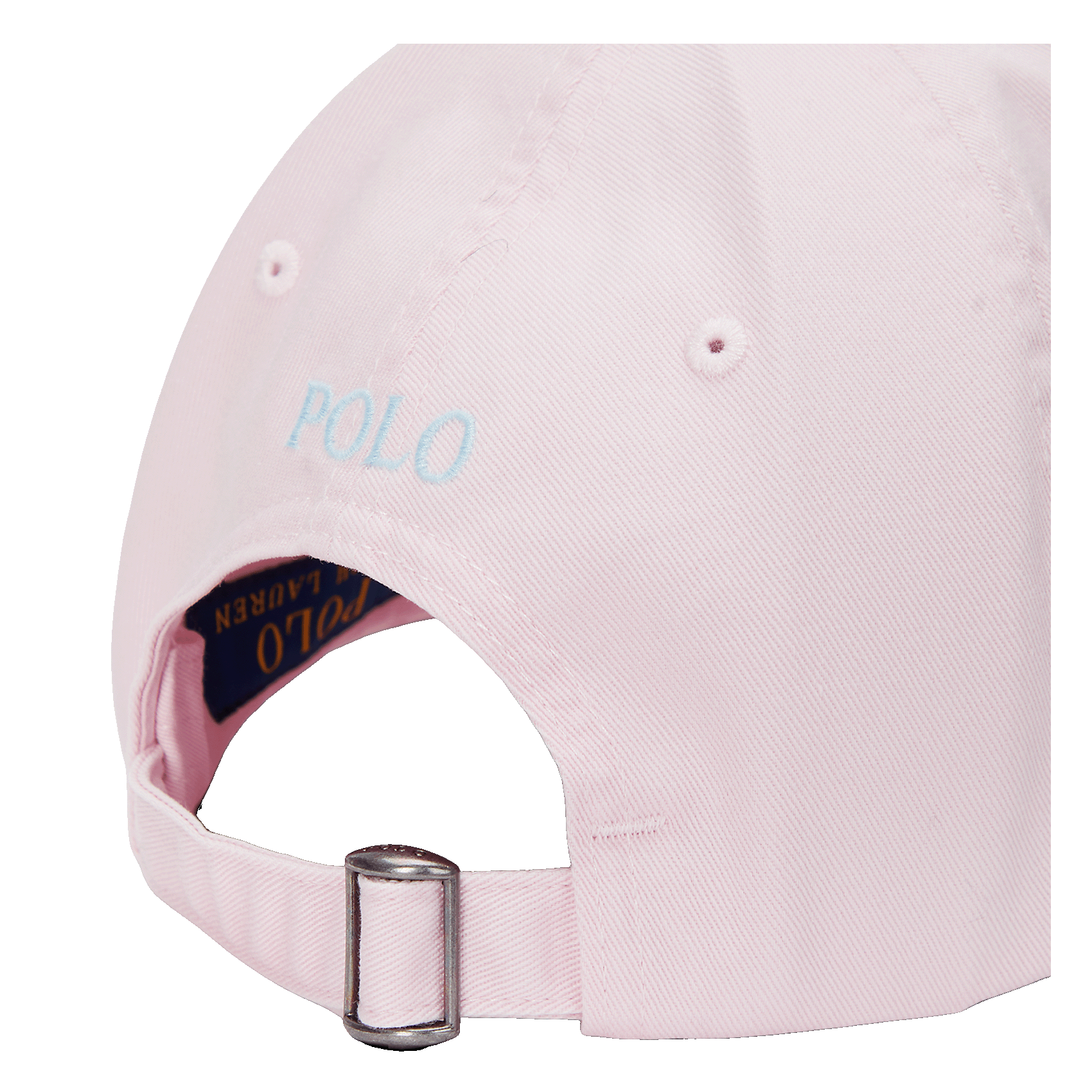Casquette logo brodé en coton | Rose