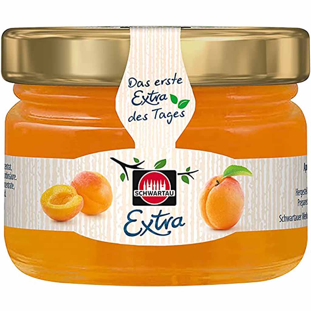 Schwartau Extra Konfitüre Aprikose 72x28,3g=2037g MHD:27.2.26