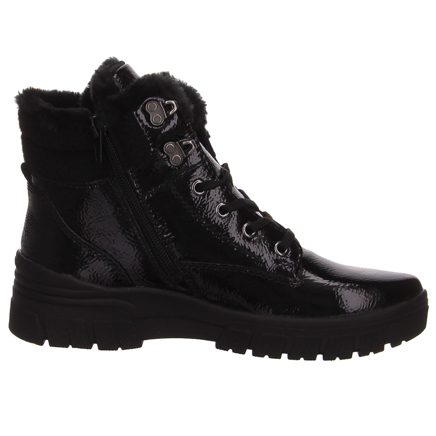 Remonte Schnürboots schwarz schwarz
