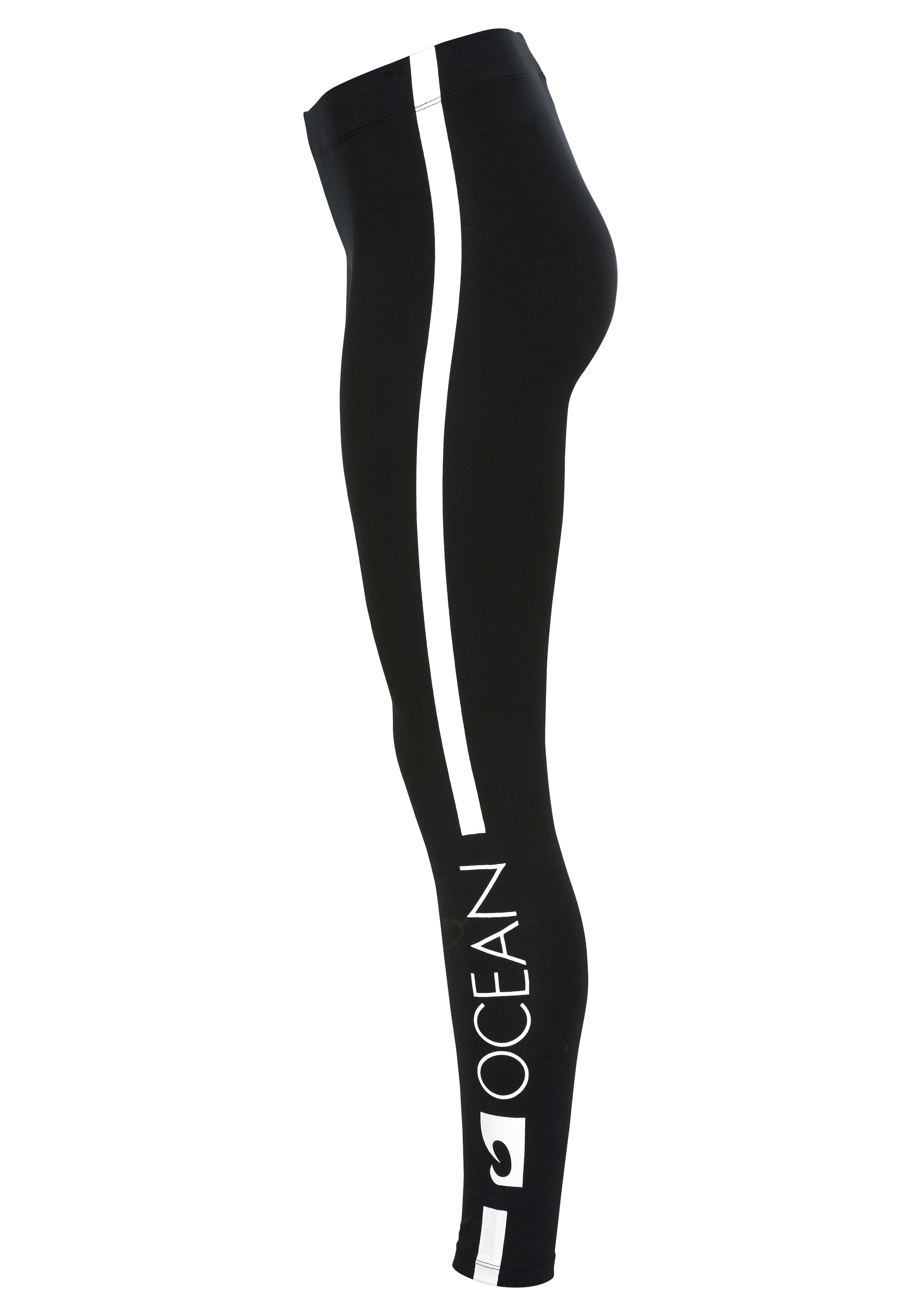 Ocean Sportswear Leggings  mit Kontraststreifen und Logodruck