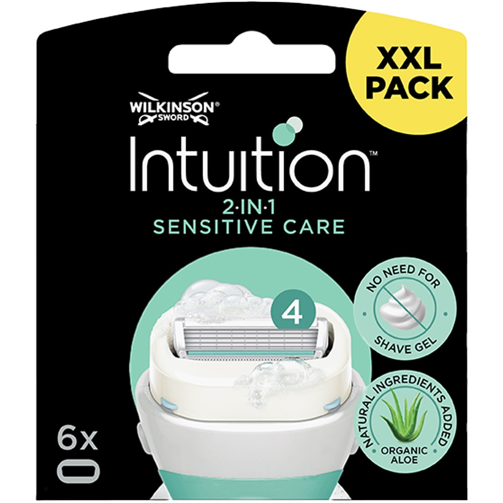 Lames de rechange - Intuition Sensitive Care x6