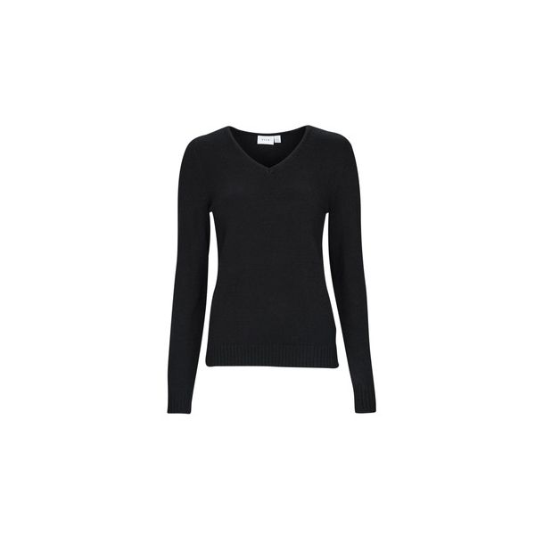 Vila Camisola Viril V-neck Knit Top Noos Preto L