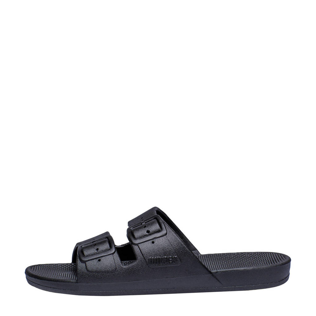 Freedom Moses slippers zwart