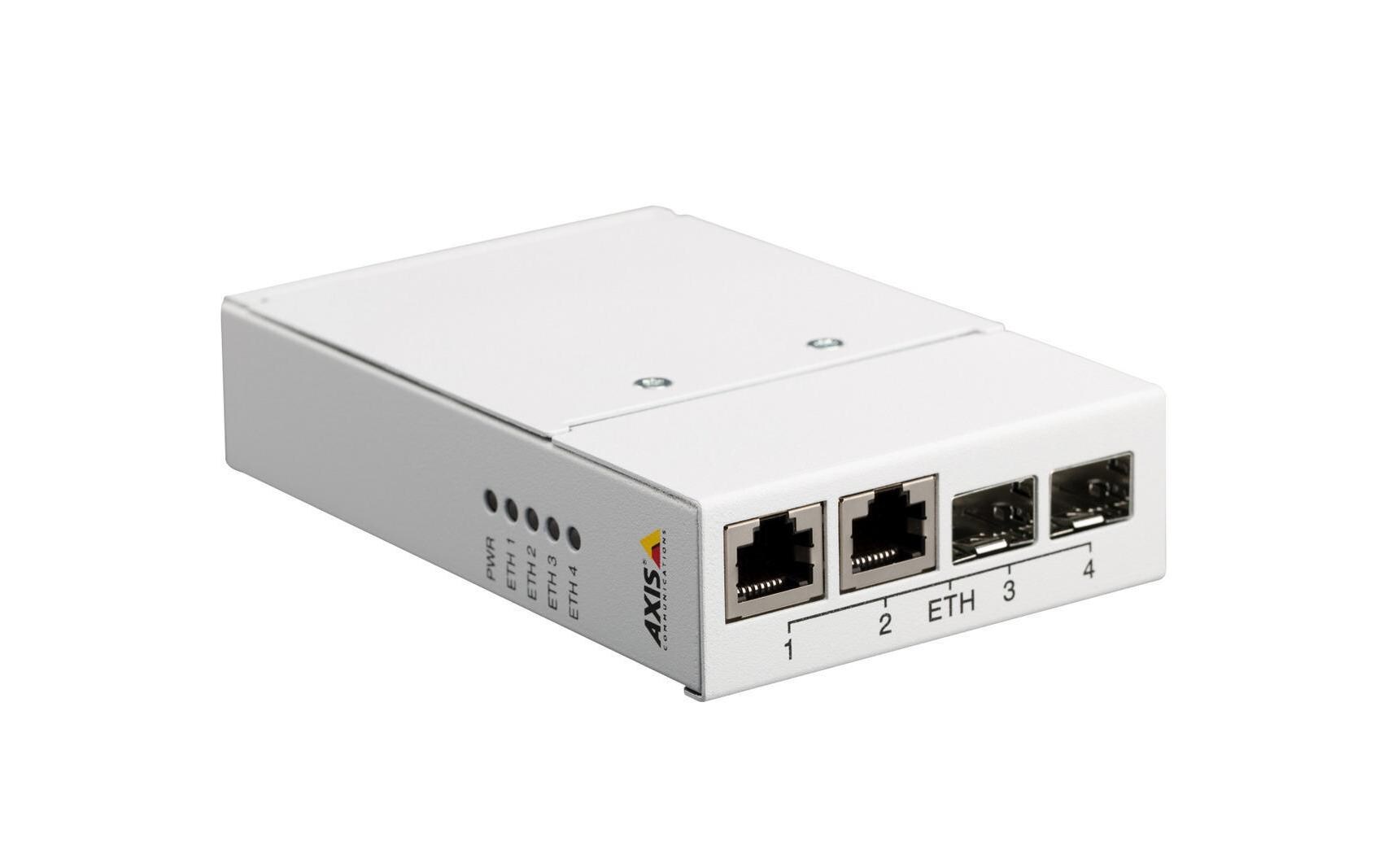 Medienkonverter T8604 Medienkonverter-Switch 12V DC<br>Medienkonverter: Ethernet zu Glasfaser