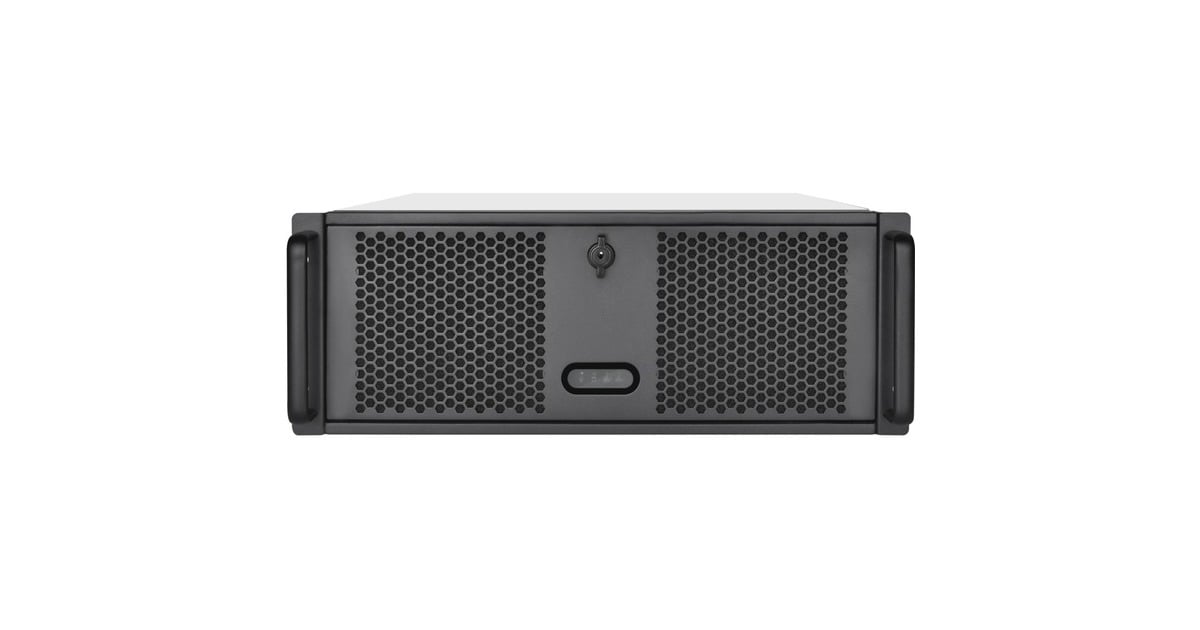 SilverStoneRM400 rack behuizing  (Zwart | 2x USB-A 3.2 (5 Gbit/s))