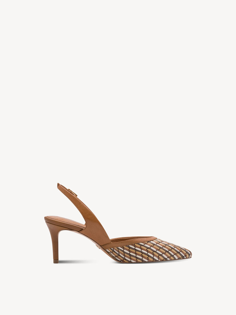 Slingpumps - bruin