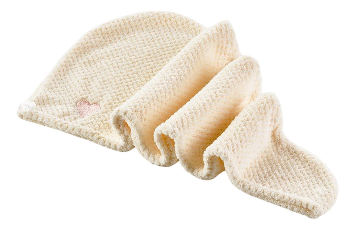 Yuaia Haircare Mikrofiber hårhåndklæde Pudder - 1 stk