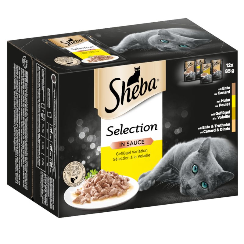 Mégapack Sheba 144 x 85 g