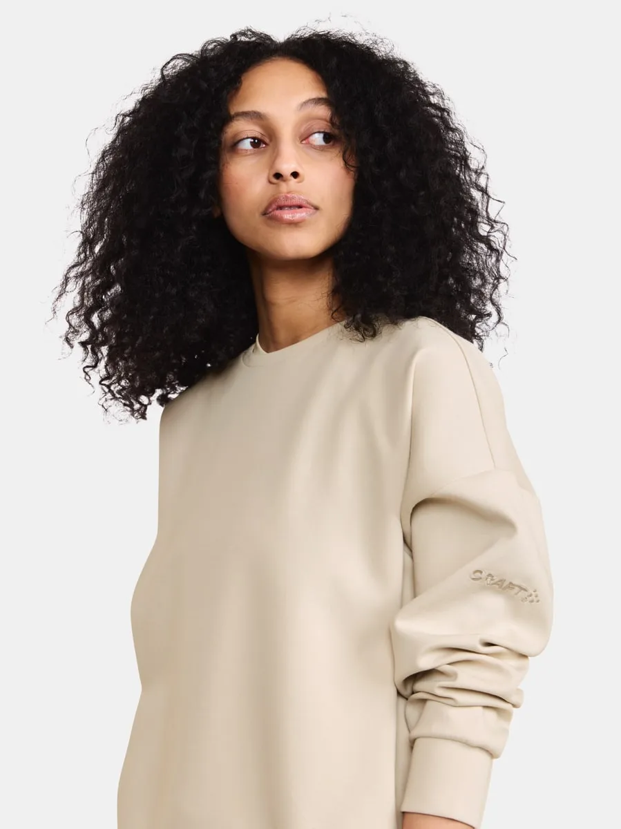 Craft Women's Advance Join Rn Sweatshirt Plaster
