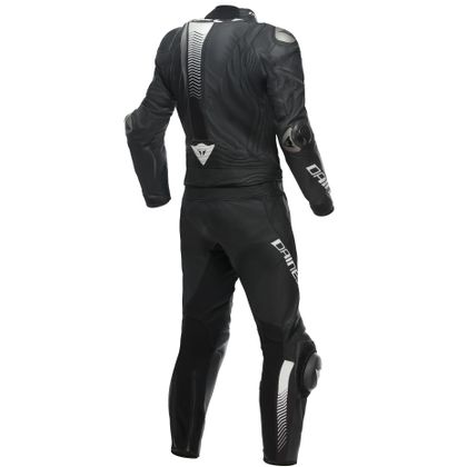Combinaison Dainese LAGUNA SECA 5 PERF - 2 PIECES - Noir / Blanc